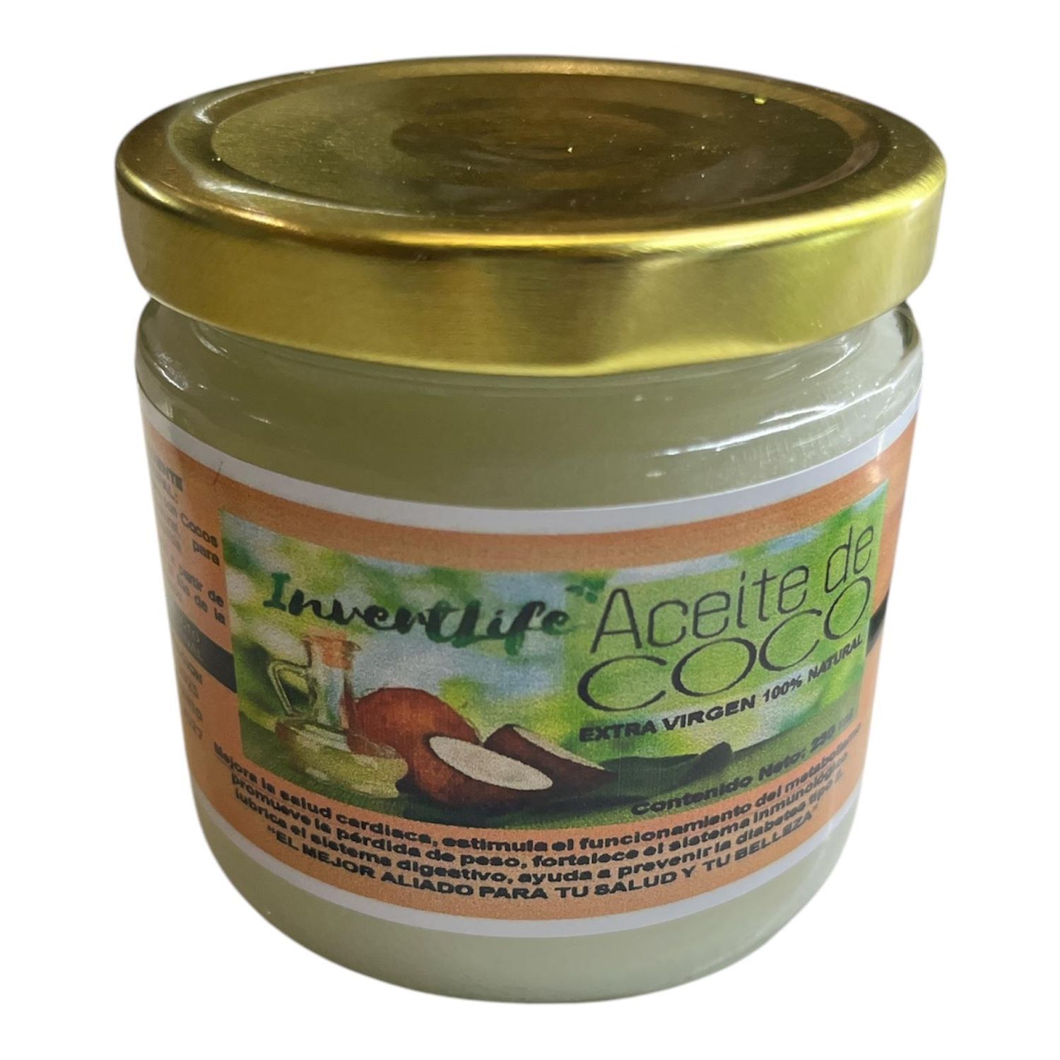 ACEITE DE COCO INVERTLIFE 230ML