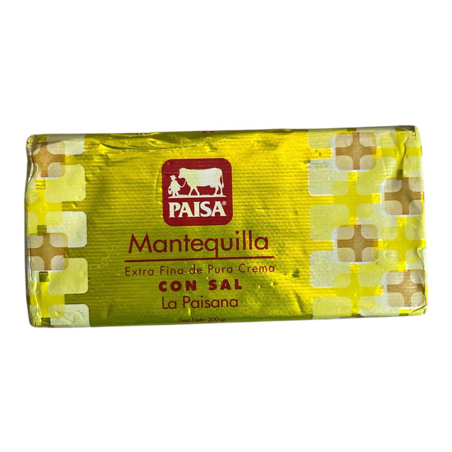 MANTEQUILLA PAISA CON SAL