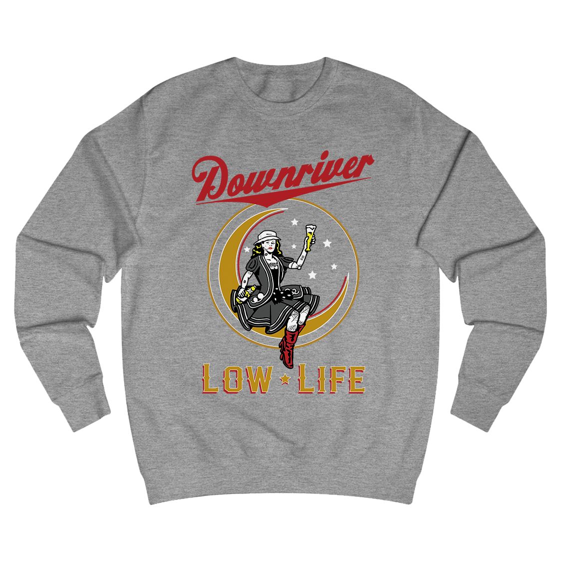 Downriver Low-Life Crew Neck Sweatshirt