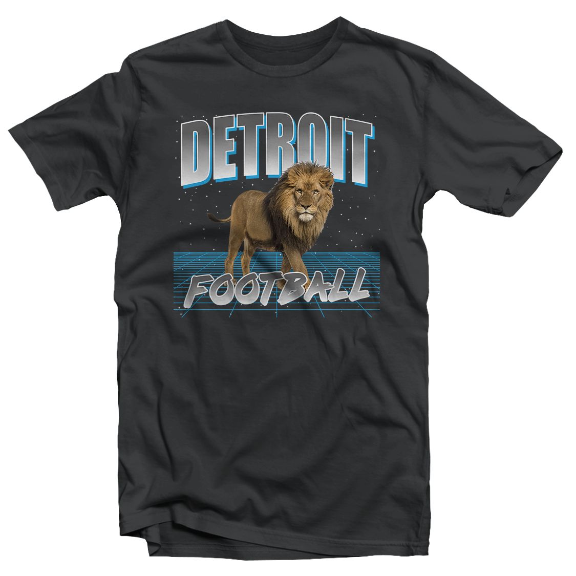 Detroit Football Lion Soft Jersey Tee