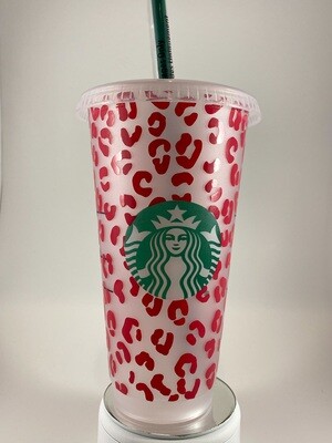 Starbucks Small Leopard Print Cup
