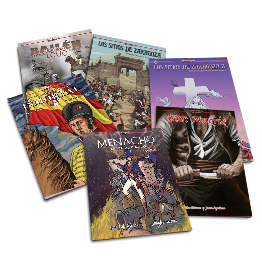 Oferta Guerra de independencia (6 cómics)