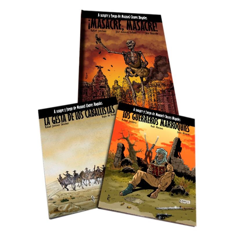 Oferta A sangre y fuego (3 cómics)