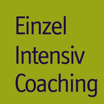 Einzel-Intensiv-Coaching