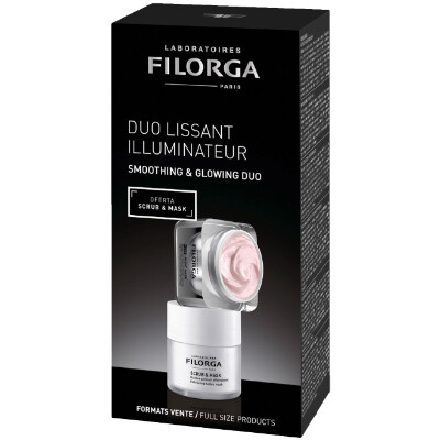 FILORGA SMOOTHING AND GLOWING DUO rinkinys FILORGA SMOOTHING AND GLOWING DUO rinkinys