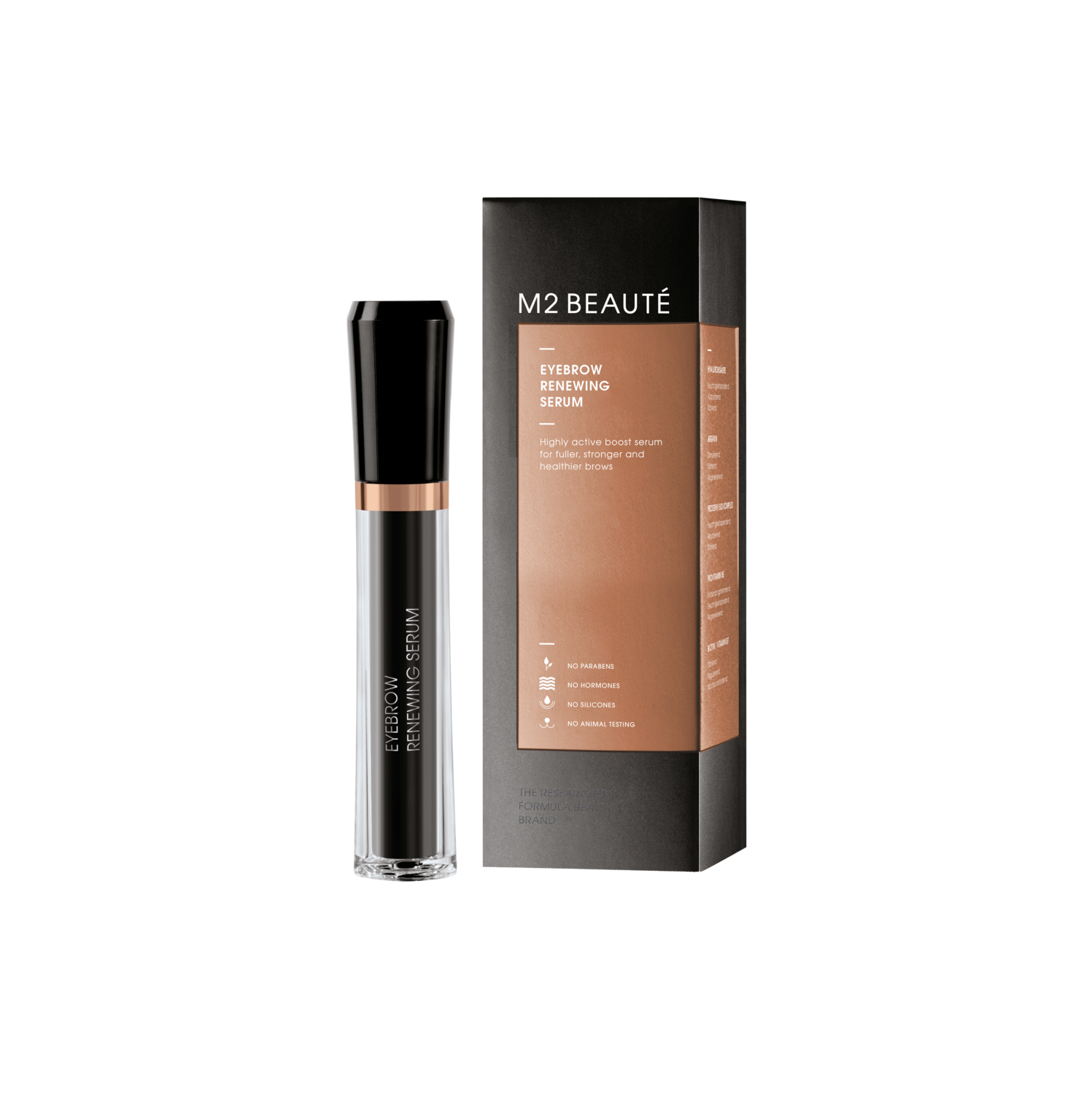 M2 BEAUTÉ antakių serumas EYEBROW RENEWING SERUM, 4 ml