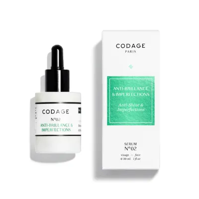 CODAGE Paris SERUM N°02: Anti-shine & Imperfections CODAGE Paris SERUM N°02: Anti-shine & Imperfections