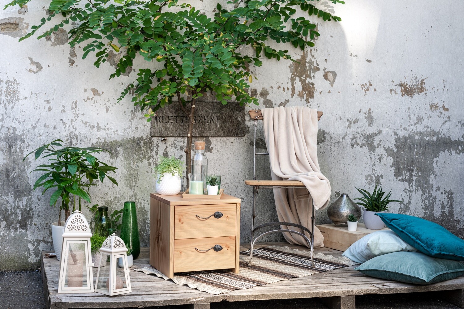 Beistellmöbel El Quadrel larisch