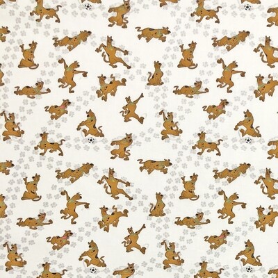 Scooby Doo - 100% cotton digital print fabric