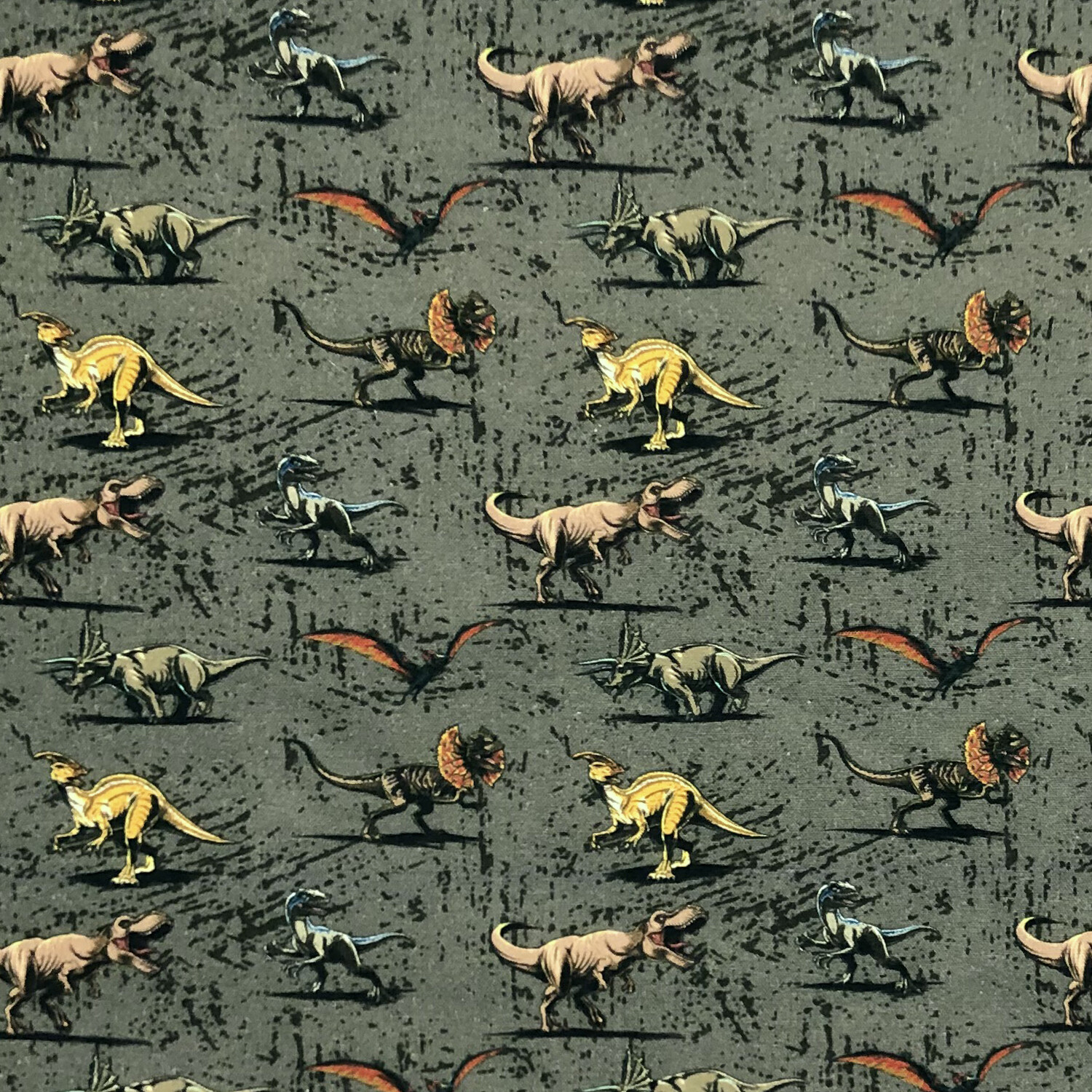 Jurassic Park - 100% cotton digital print fabric