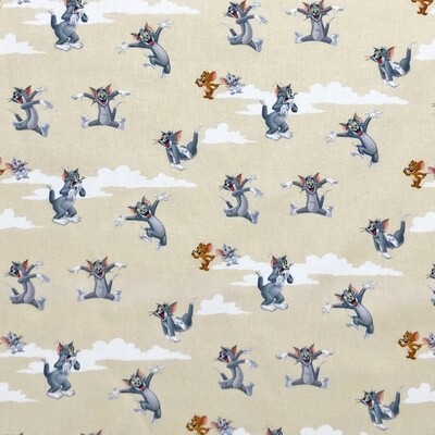 Tom &amp; Jerry - 100% cotton digital print fabric