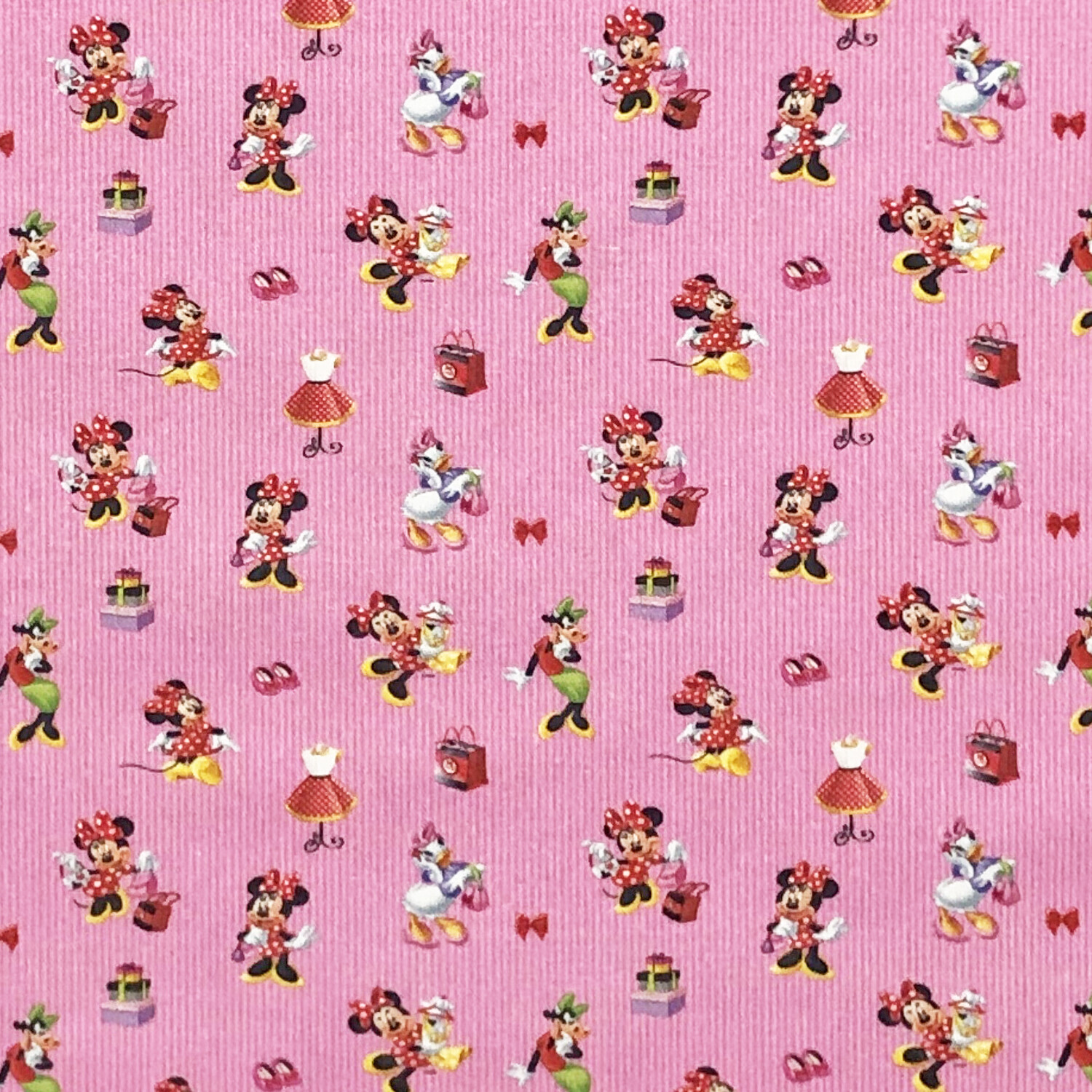 Minnie Mouse &amp; friends - 100% cotton digital print fabric