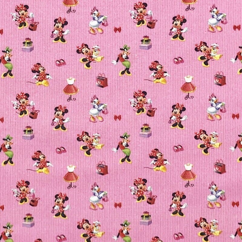 Minnie Mouse &amp; friends - 100% cotton digital print fabric