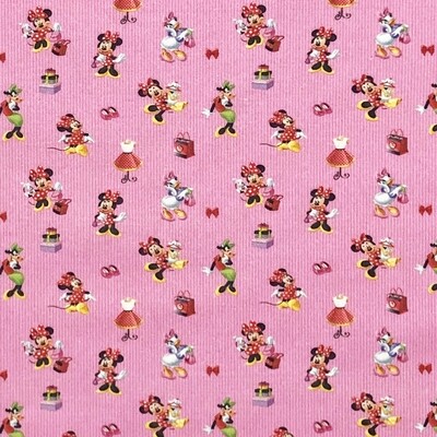 Minnie Mouse &amp; friends - 100% cotton digital print fabric
