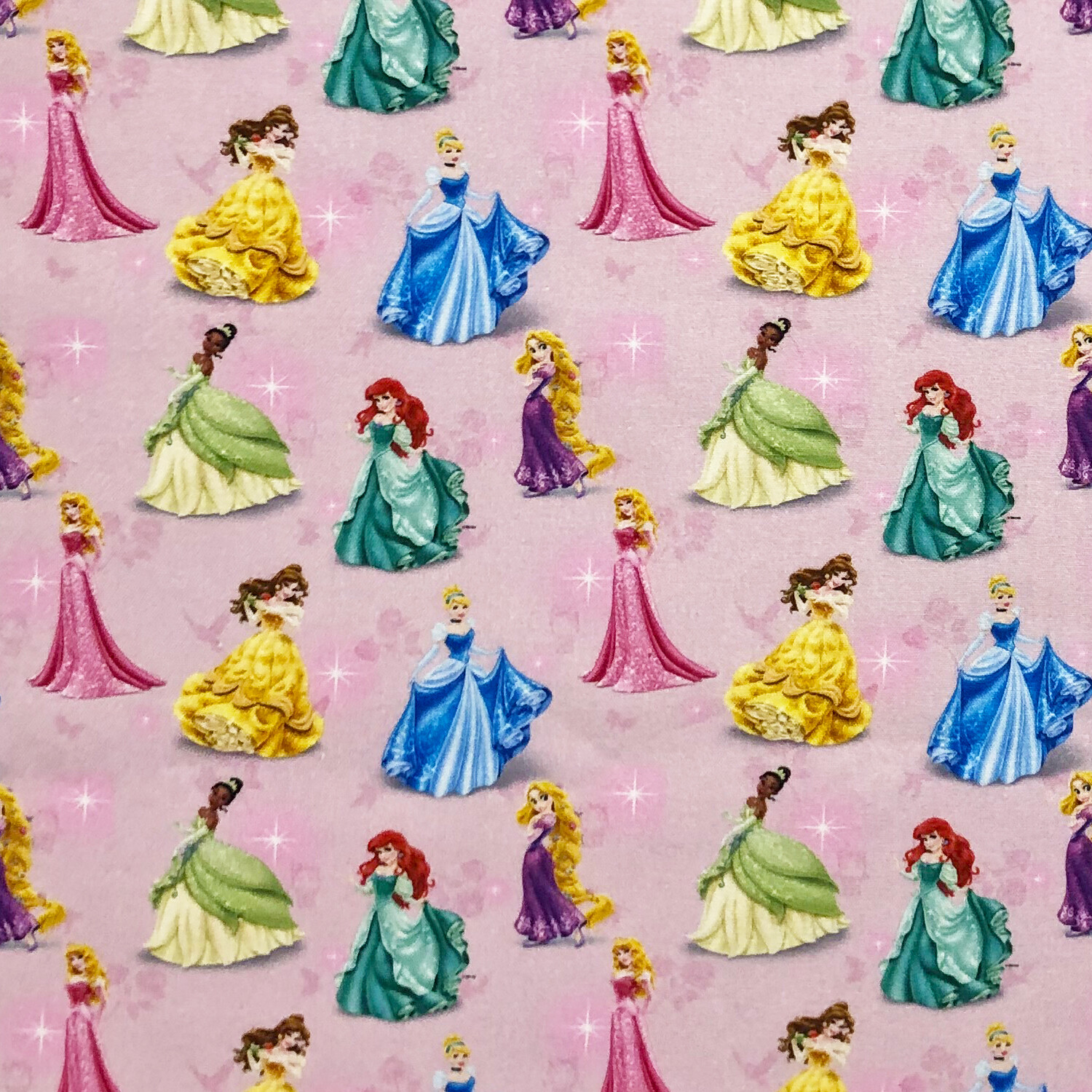 Shiny Princess - 100% cotton digital print fabric