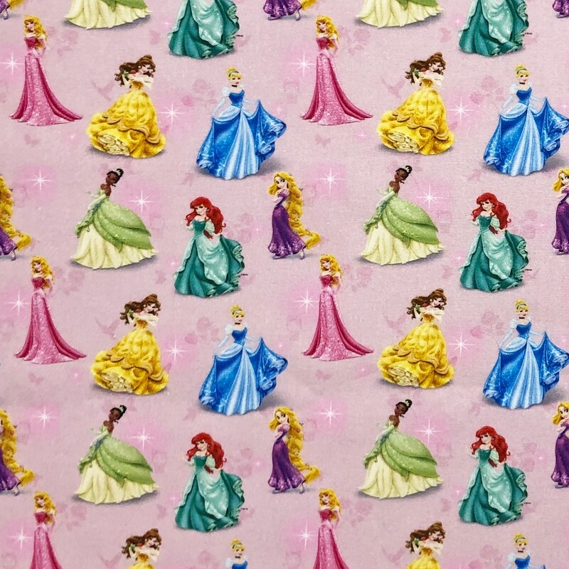 Shiny Princess - 100% cotton digital print fabric