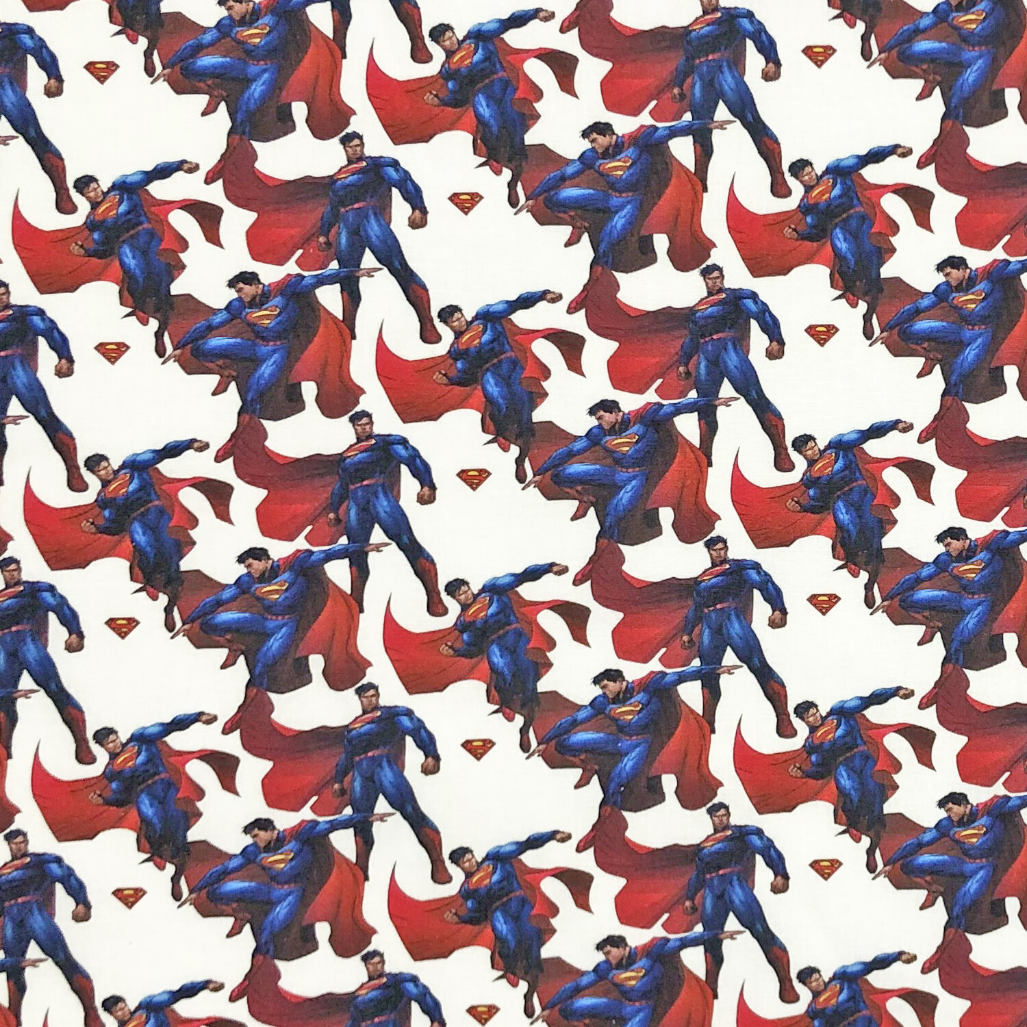 Superman - 100% cotton digital print fabric