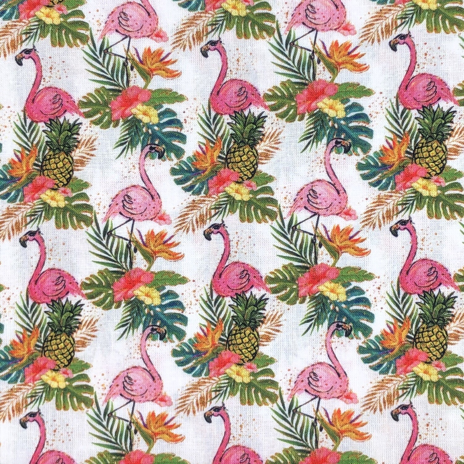 Tropical 04 - 100% cotton digital print fabric