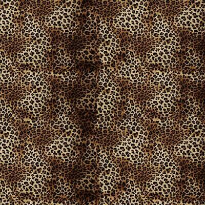 Animal Skin 09 - Brown - 100% cotton digital print fabric