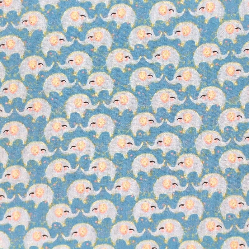 Harmony 01 - 100% cotton digital print fabric