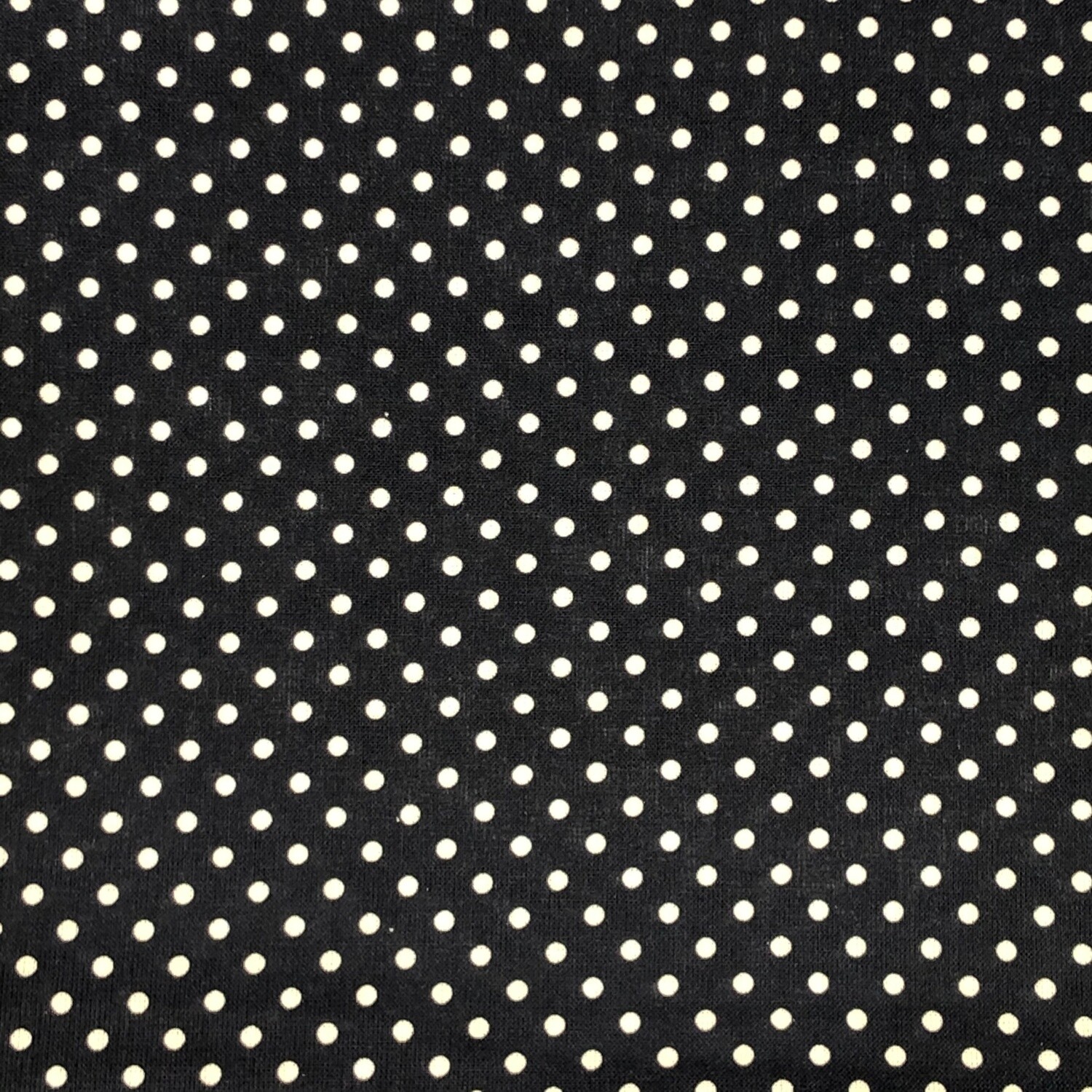 Sweet Pea Spot - Navy - 100% cotton digital print fabric
