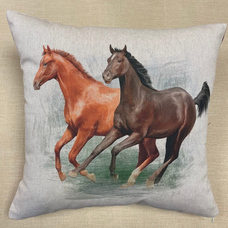 Horses Cushion Cover