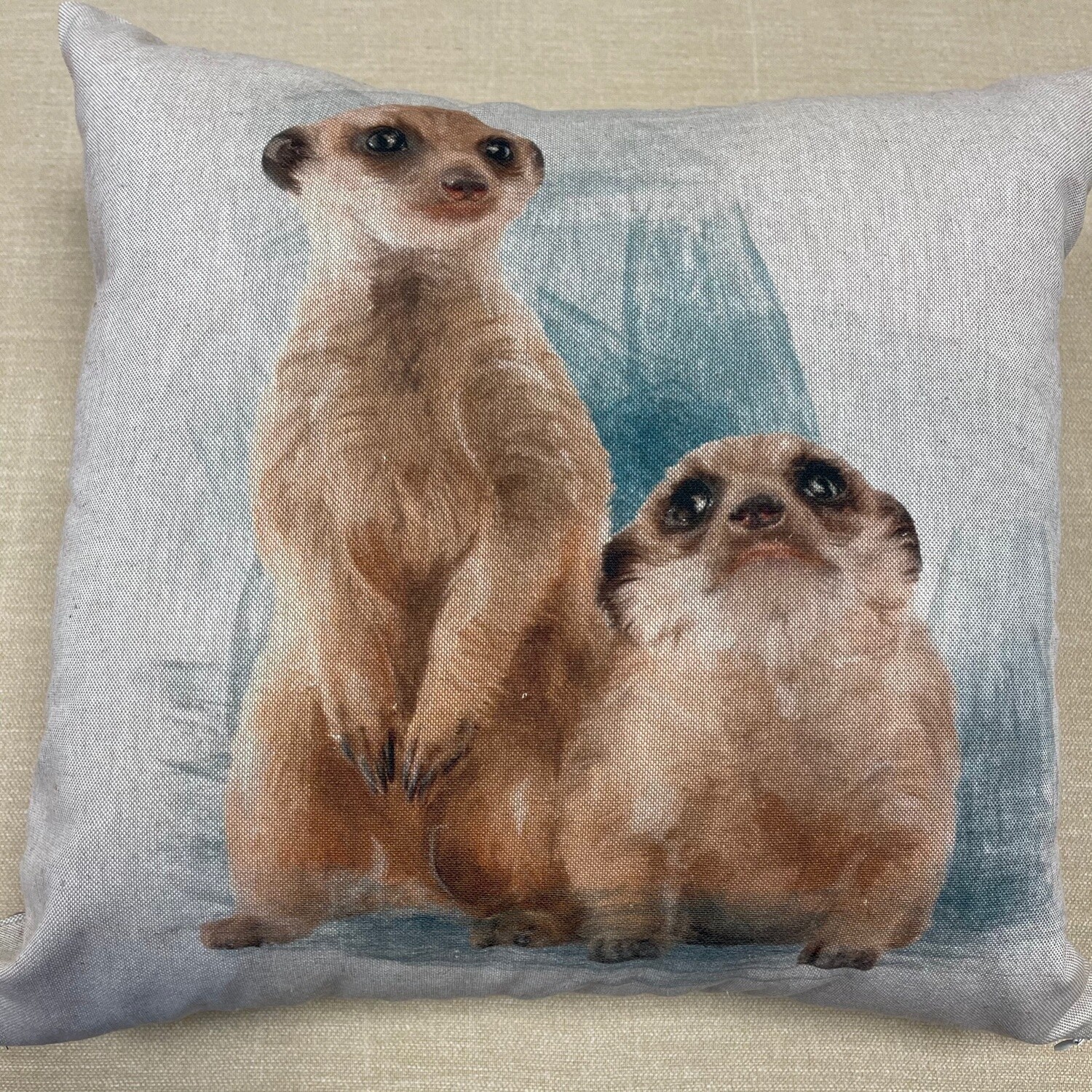 Meerkats Cushion Cover