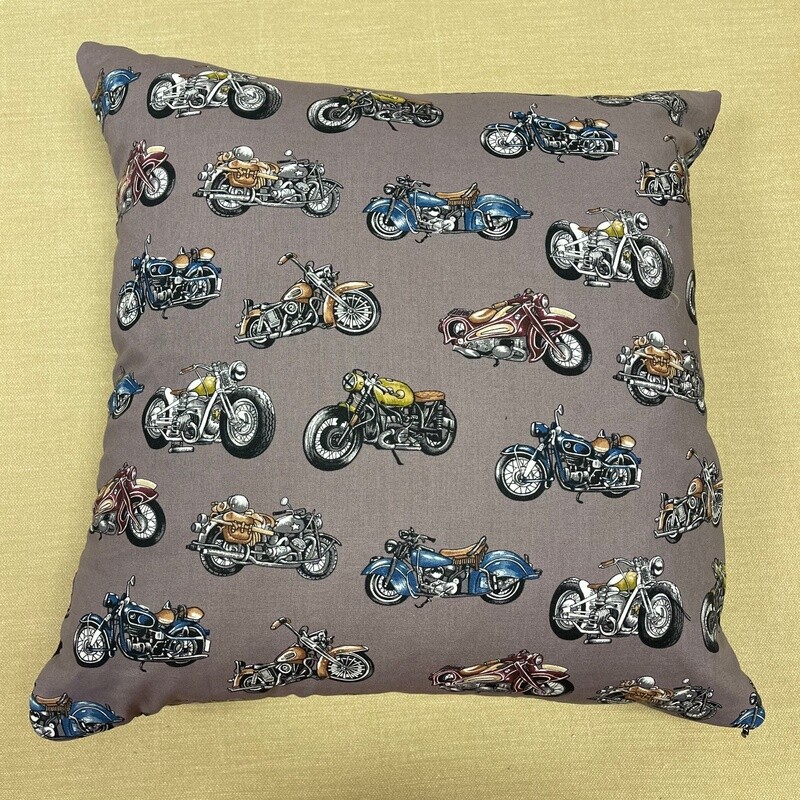 Classic Motorcycles Cushion Cover