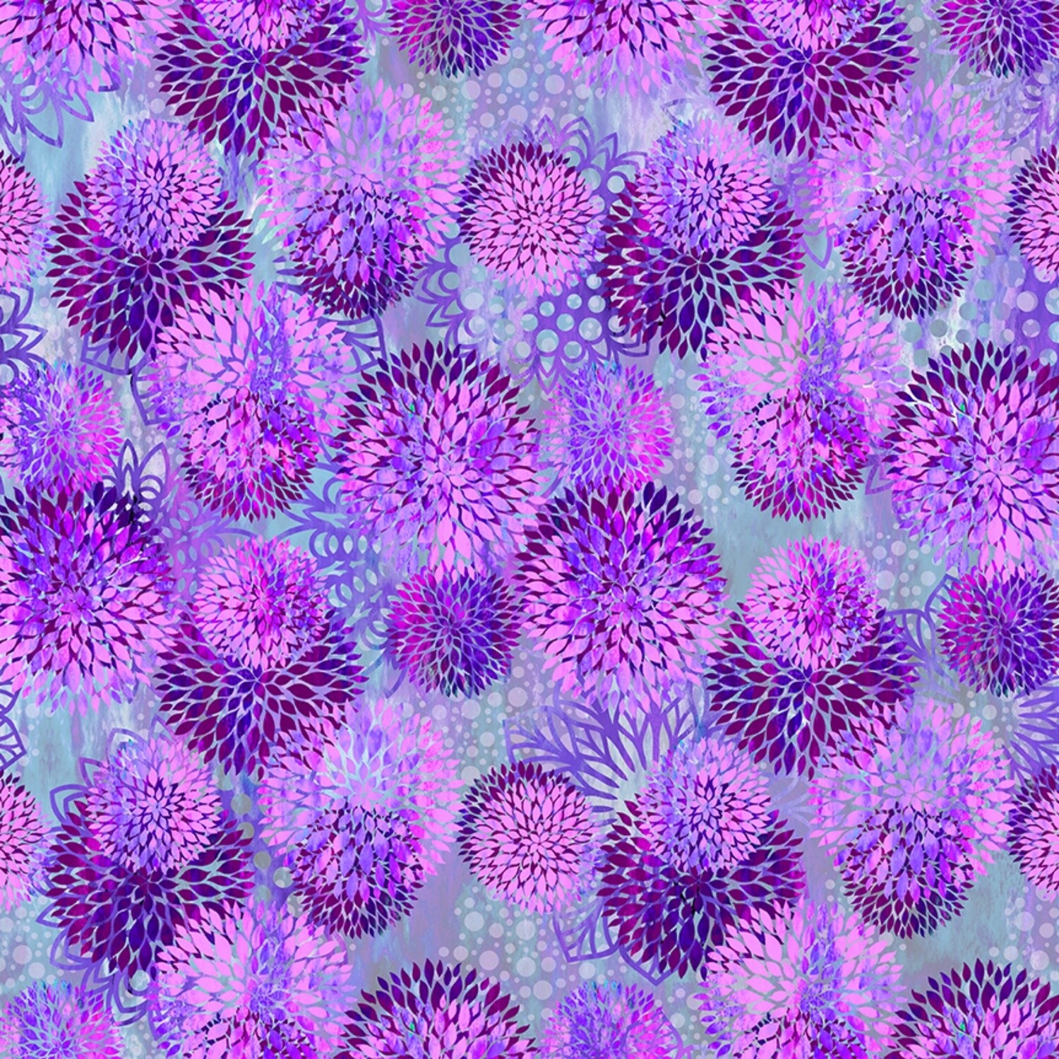 Floragraphix V by Jason Yenter - 100% cotton print fabric