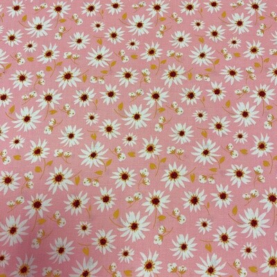 Farm Girls Unite - Pink - 100% cotton print fabric