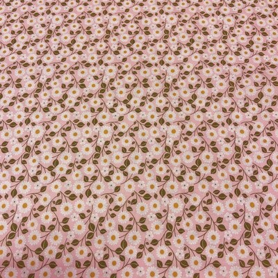 Farm Girls Unite - Pink - 100% cotton print fabric