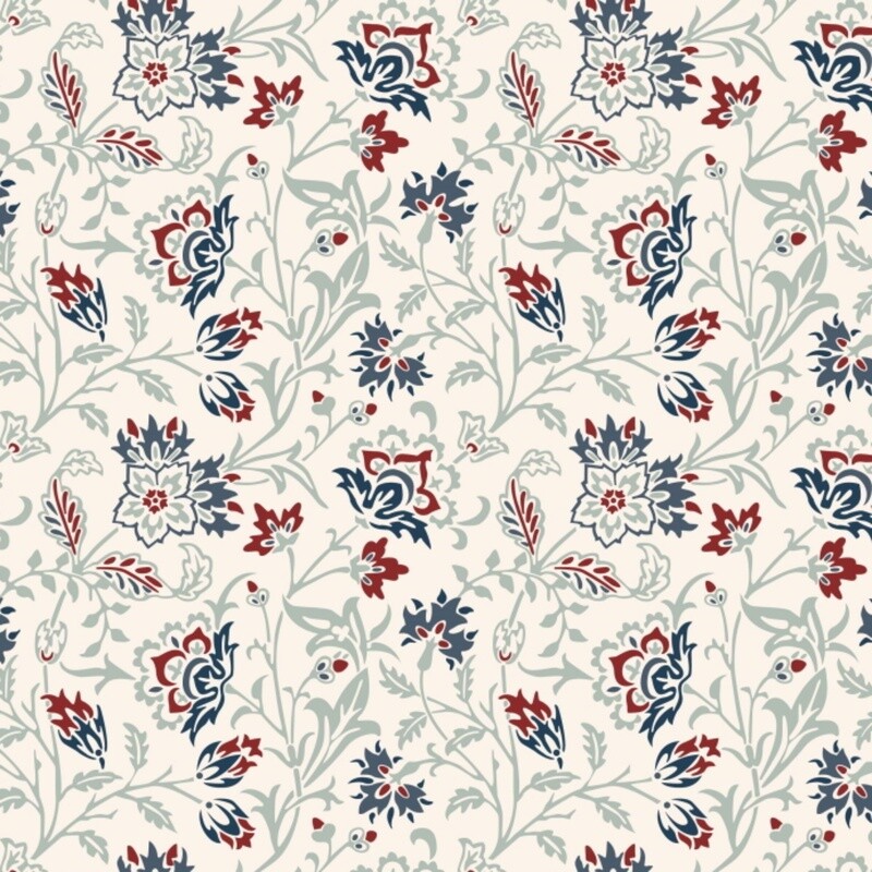 William Morris - Winter Berry - Brentwood - 100% cotton print fabric