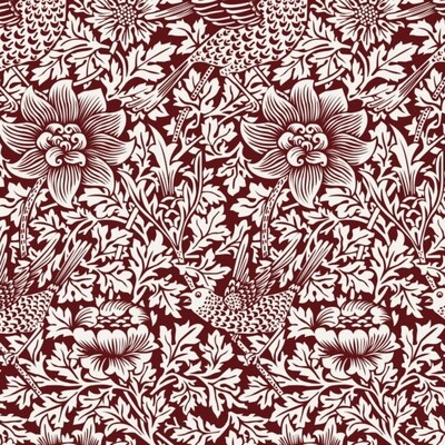 William Morris - Winter Berry - Bird Anemone - 100% cotton print fabric