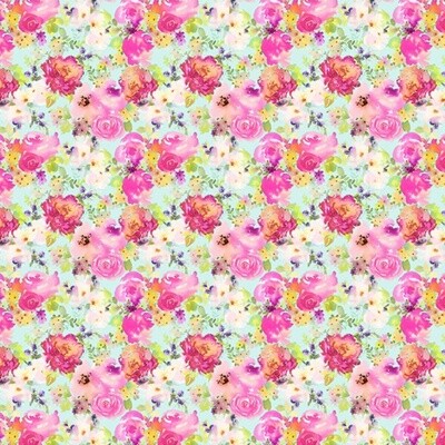 Watercolour Beauty by Jason Yenter - 100% cotton print fabric