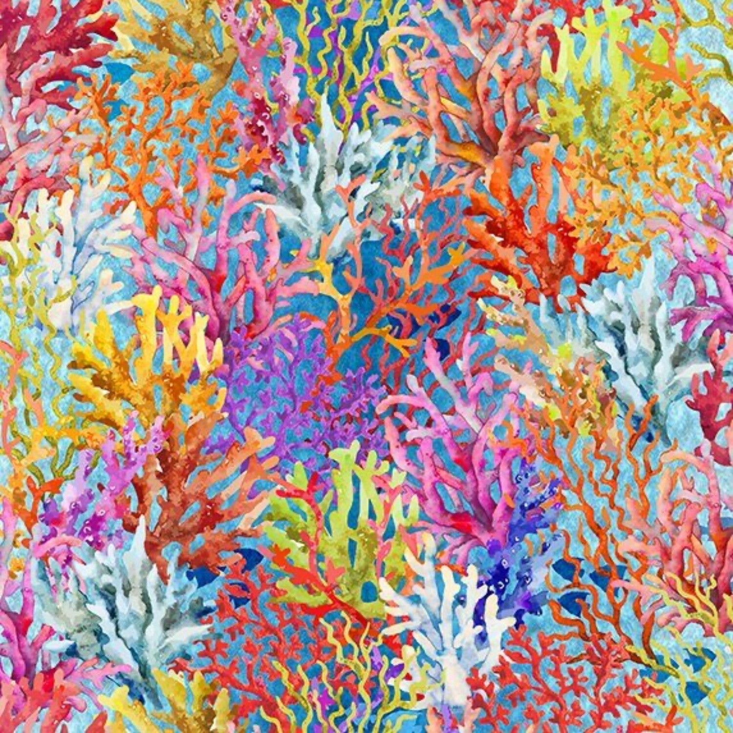 Calypso II by Jason Yenter - 100% cotton print fabric