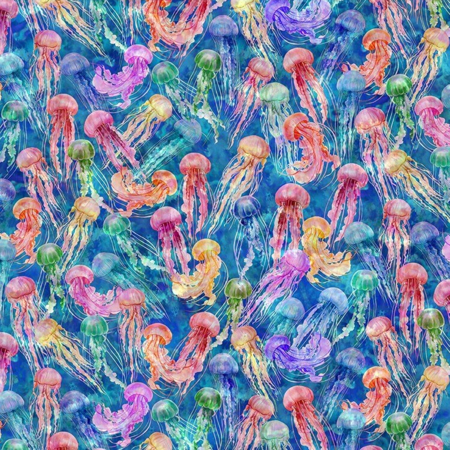 Calypso II by Jason Yenter - 100% cotton print fabric