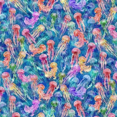 Calypso II by Jason Yenter - 100% cotton print fabric