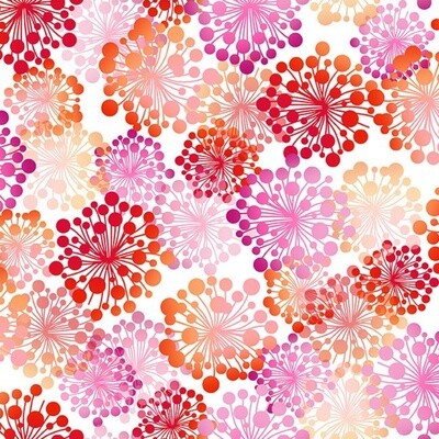 A Groovy Garden by Jason Yenter - 100% cotton print fabric