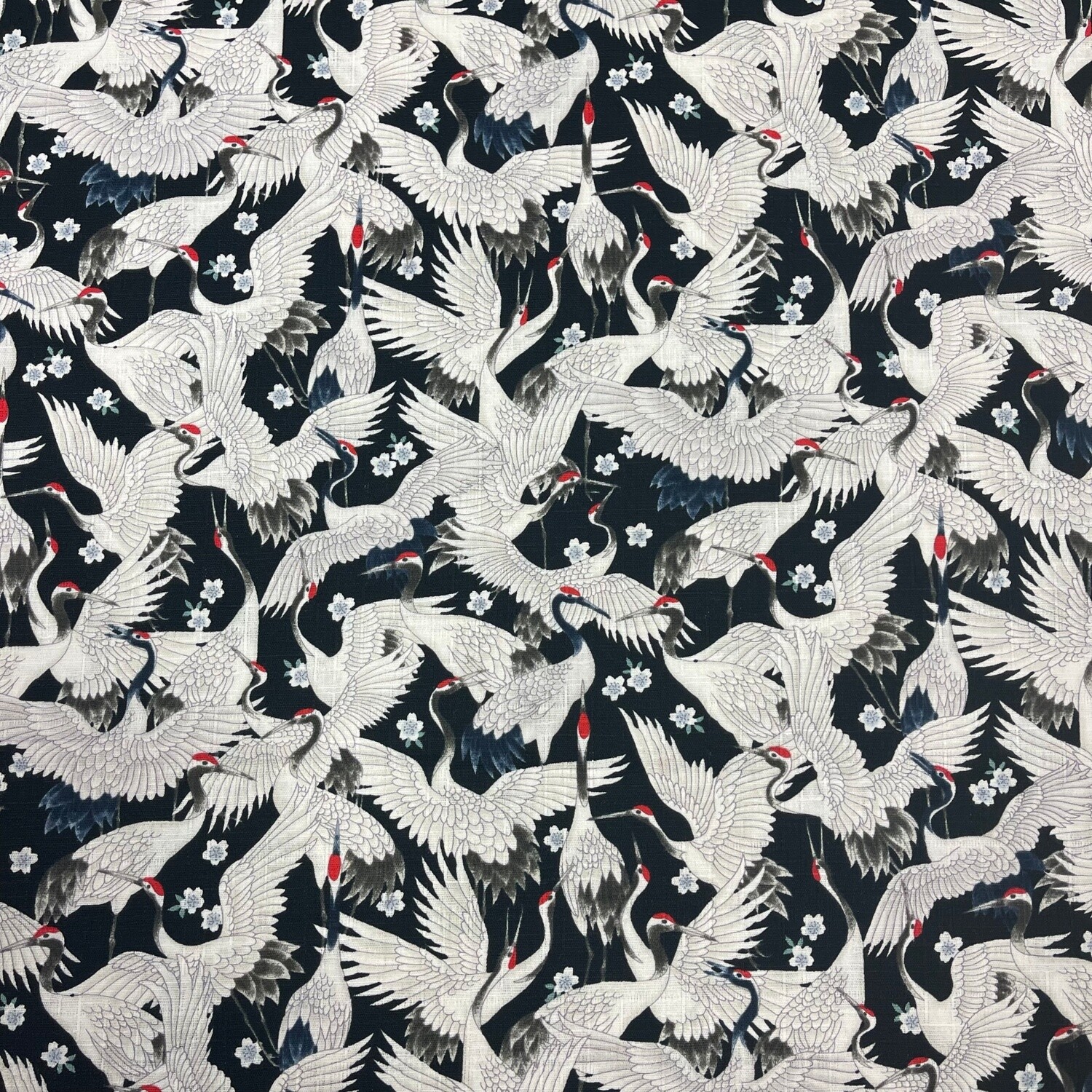 Imaza - Black - 100% cotton print fabric