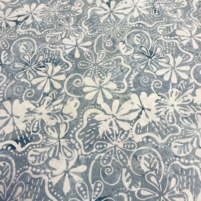 Artisan Bali - Grey - 100% cotton Hand Dyed fabric