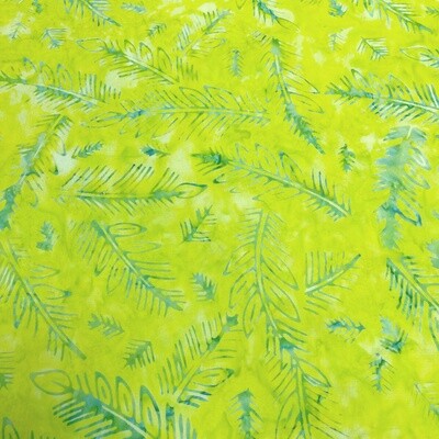 Artisan Bali - Lime Green - 100% cotton Hand Dyed fabric