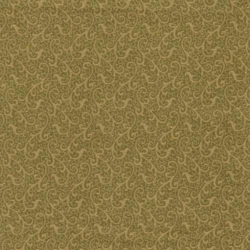 Quilting Treasures - Windsor Scroll - 100% cotton print fabric