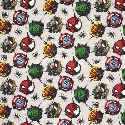 Venom (1) - 100% cotton digital print fabric