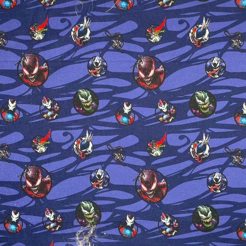 Venom (2) - 100% cotton digital print fabric