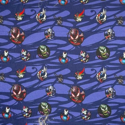 Venom (2) - 100% cotton digital print fabric