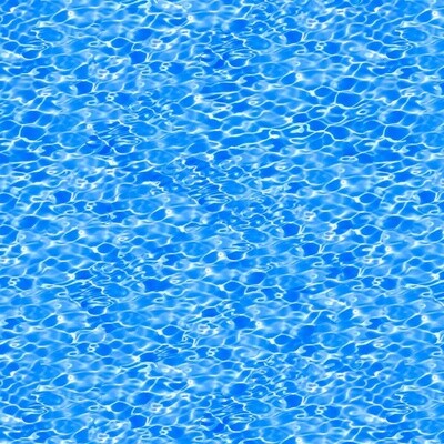 Ocean Shimmer - 100% cotton digital print fabric