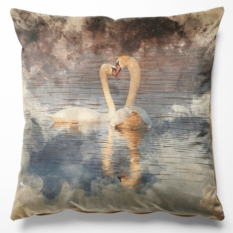 Swans Cushion Cover