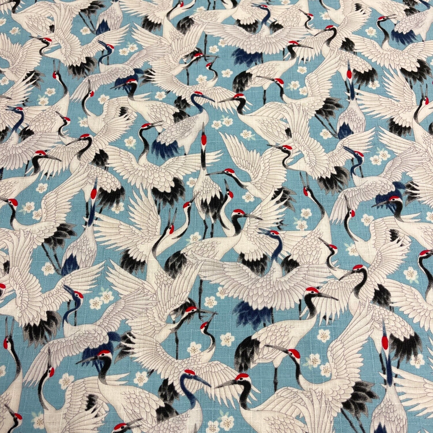 Imaza - Blue - 100% cotton print fabric