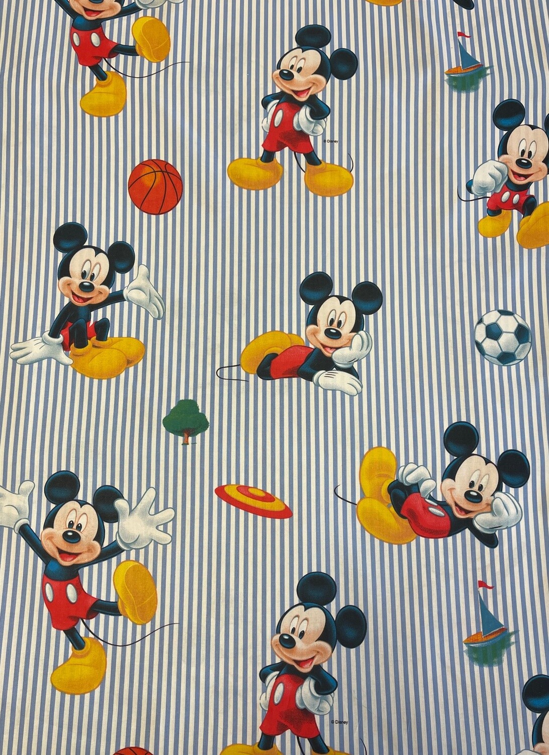 Licensed Disney, SportMick, Mickey Mouse - 100% cotton print fabric