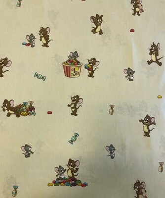 Licensed Turner Ent., Tuffy, Tom &amp; Jerry - 100% cotton print fabric